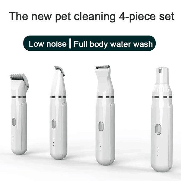 4 in 1 Dog Clippers Grooming Kit