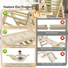 Montessori-Inspired Pikler Climber – Natural Wood, 5-in-1 Set