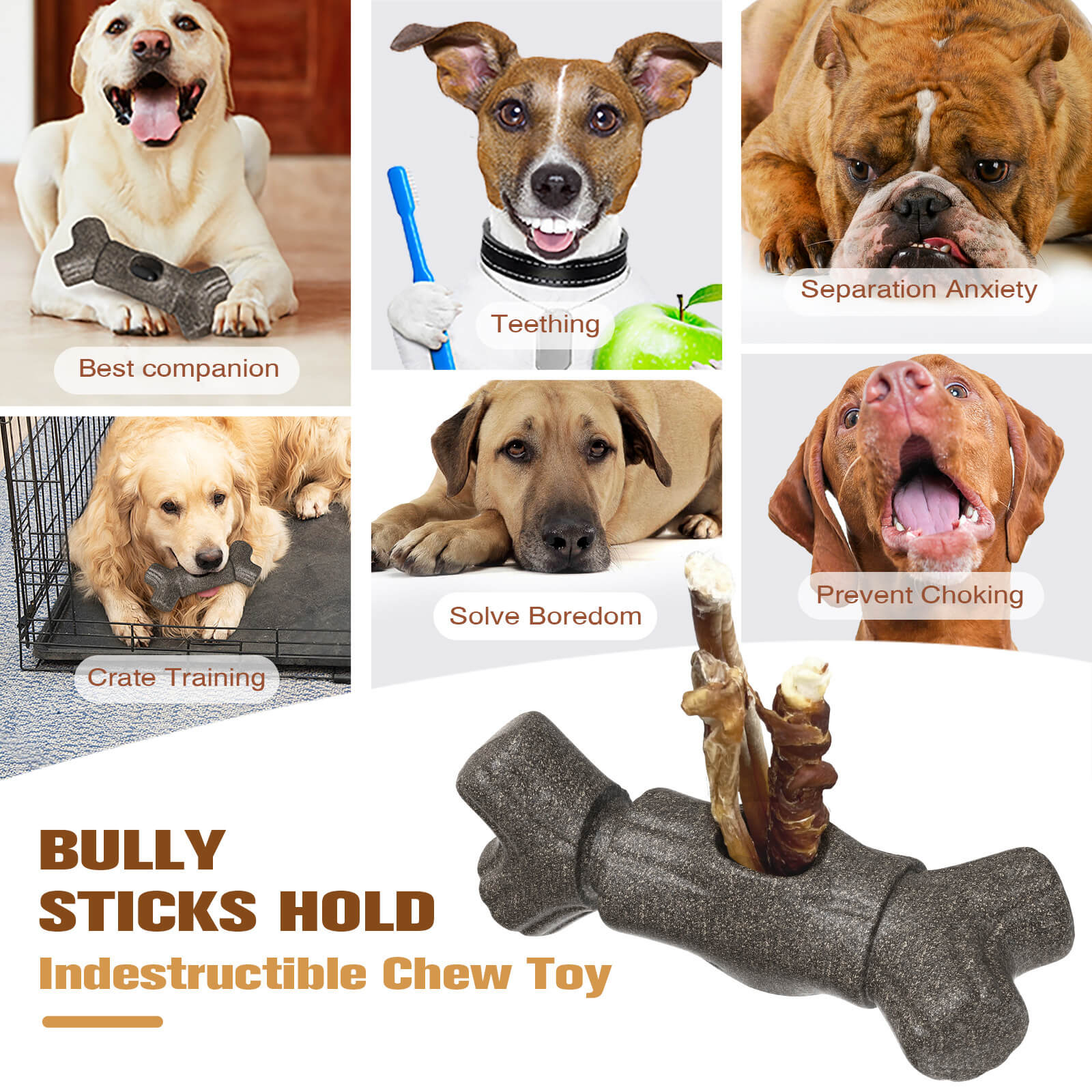 Bully Stick Holder for Dogs