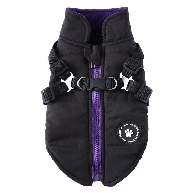 Dog Jacket With Harness