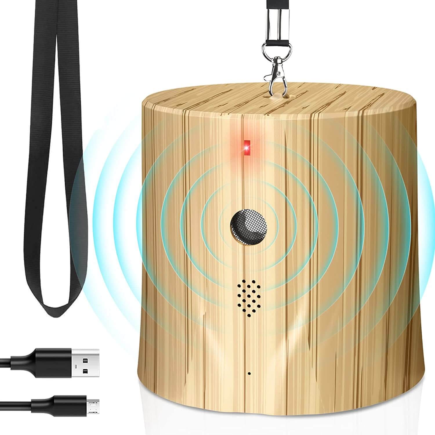 Voice-Assisted Ultrasonic Bark Controller by Wowpetsmart®